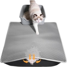 Cat Litter Mat Honeycomb Double Layer Waterproof Urine Resistant Non-Slip