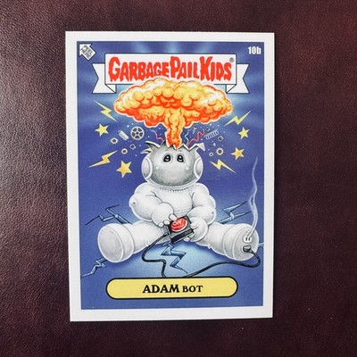 2025 Topps GPK Media Menace #10b ADAM BOT Short Print SP Lucky Hit Adam Bomb