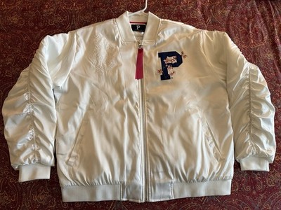 Portland Gear Bomber Jacket Cherry Blossom Size Large New with Tags Never Worn