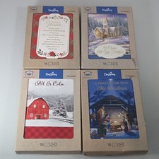 Dayspring Inspirational Religious 18 Card Pack Holiday Christmas Card Lot Of 4