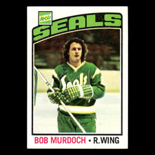 Bob Murdoch #54 1976 Topps California Golden Seals Hockey Card NHL EX