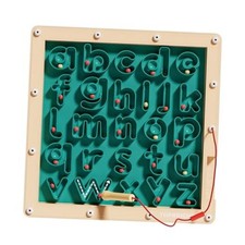 Magnetic Letter Board - Alphabet Learning Montessori Toys, ABC Tracing Board