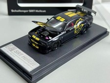 Sh 164 Dodge Srt Hellcat Diecast Models Car--black Special Edition
