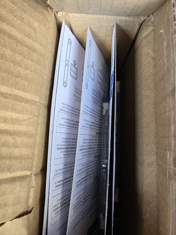 5PK GE Light Bulb Quartz 300W R7S 120V 5950 Lumens  - Image 3 of 4