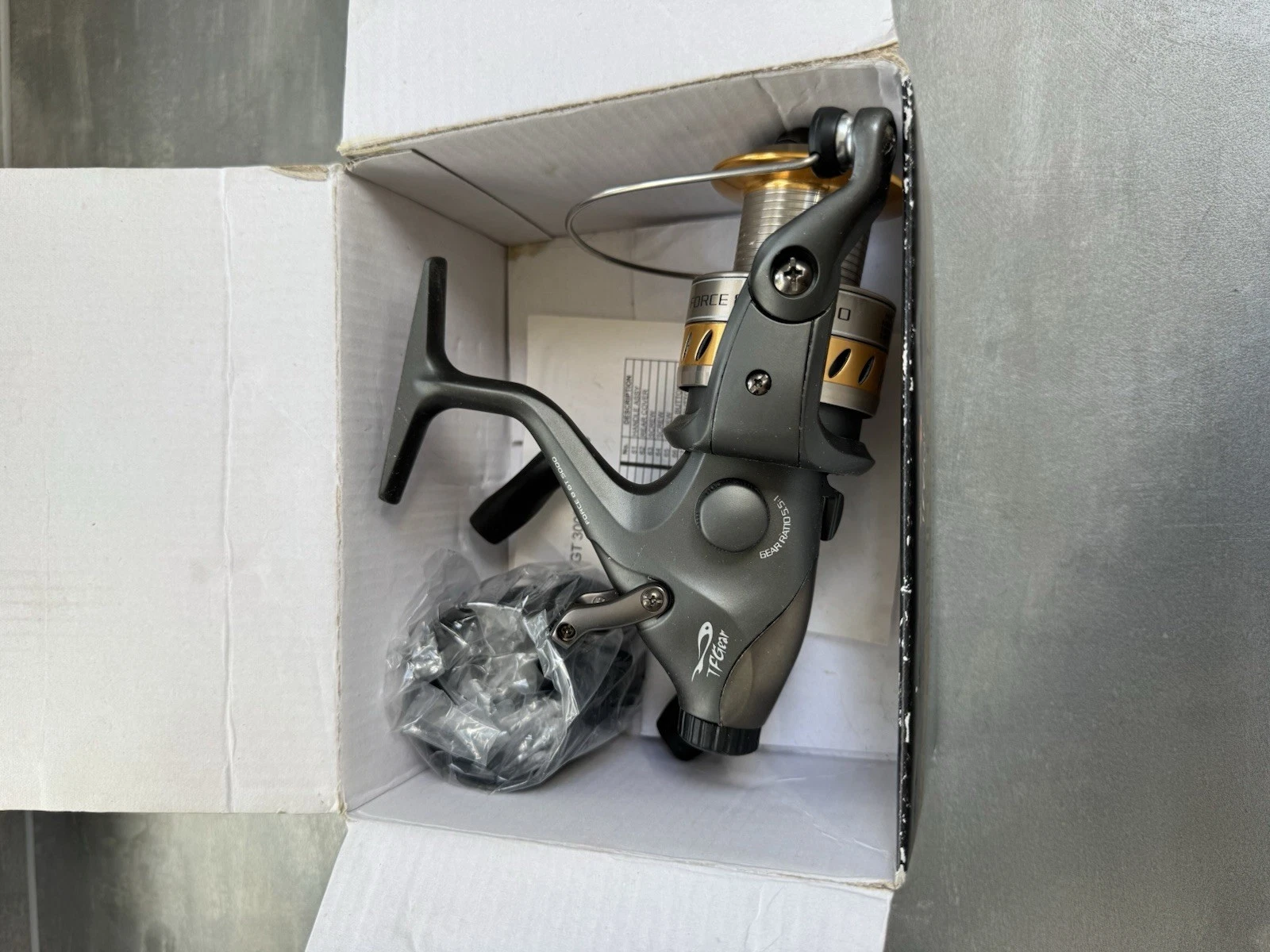 TFGear Force 8 GT 5000 Freespool Fishing Reel Brand New In Box 6
