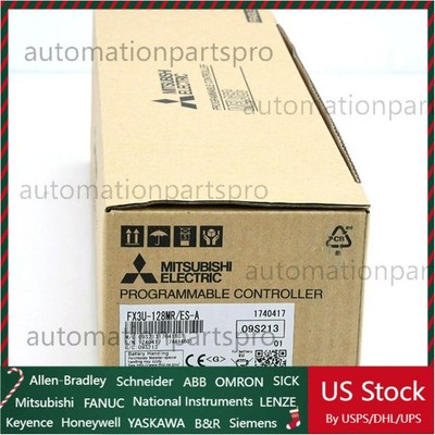 Mitsubishi Programmable Controller PLC FX3U-128MR/ES-A New in Box US Free TAX
