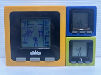 Radica Cube World Lot Dusty, Handy & Block Bash Yellow Taxi Tested New Batteries