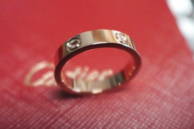 #ad NewLoveCartlerRing 18kYellowGold 3.6mm Wedding Band Size US 8 $108.00