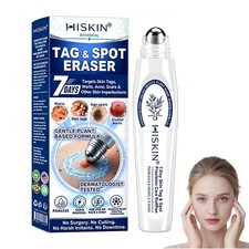 Hiskin 7 Day Skin Tag  Spot Eraser Beauty Rolerball Pen Smooths Softens Skin