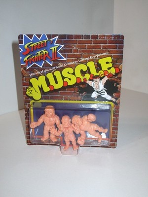 2016 Super7 Street Fighter II Ken Balrog M.U.S.C.L.E. Men Mini Figure MOC Muscle