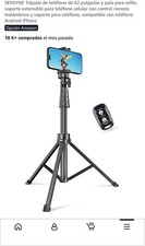 SENSYNE 62 in Smartphone Tripod Adjustable Legs w/ Wireless Remote