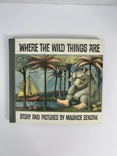 Vintage Maurice Sendak Where the Wild Things Are 1988 25th Anniversary Edition