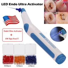 Dental Endo Ultra Activator Endodontic Handpiece Irrigator Root Canal 150 Tips