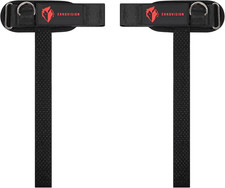 Weight Lifting Straps with Cuffed D Ring, Wrist Support for Men, Heavy Duty Thic