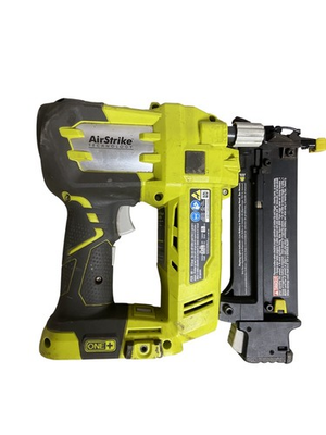 #ad RYOBI ONE 18V 18 Gauge Cordless AirStrike Brad Nailer P320 $64.99