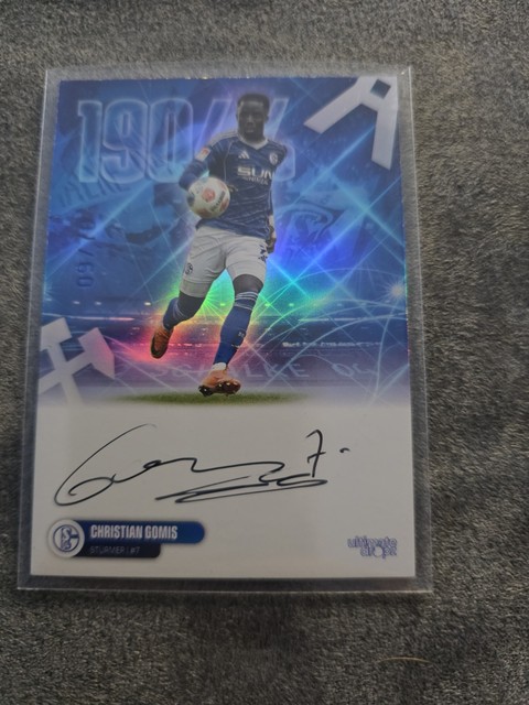 Schalke Ultimate Dropz Signature /70 Christian Gomis Top!