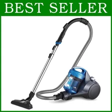 WhirlWind Bagless Canister Vacuum Cleaner, Lightweight, Blue