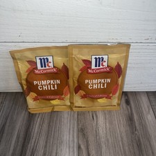 2 x McCormick Pumpkin Chili, 1.25 oz Bag