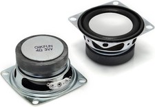 Stereo Woofer Speakers 2 Inch 4 Ohm 3W Full Range Audio for Arduino DIY Pack ...