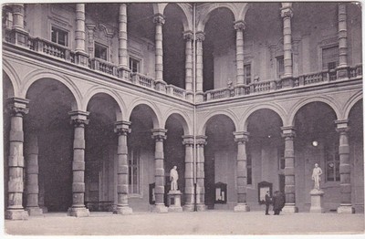 TURIN - INTERIOR PORCH OF THE REGIA UNIVERSITA' -16844-