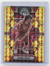 2022-23 Panini Mosaic #200 Robin Lopez Reactive Yellow