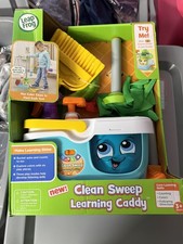 Clean Sweep Learning Caddy, Kids Mop and Broom Cleaning Toy Set for Ages 3-5,...