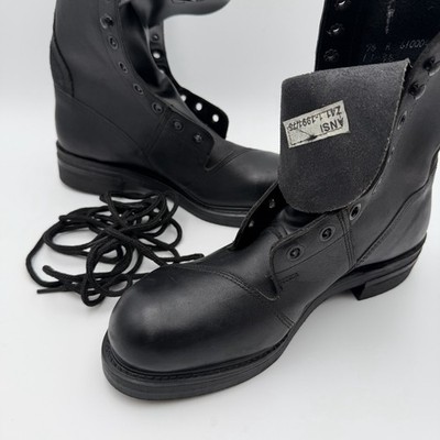 Biltrite Military Jump Leather Steel Toe Combat Boots Men display picture 2