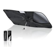 Car Windshield Sun Shade Umbrella For Sedan Suv 4 Layers Nano Coating