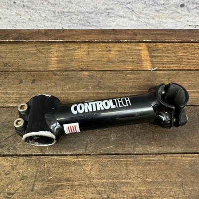 Vintage Control Tech 1 1/8 Threadless Bike Stem 25.4 Clamp Black