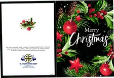Christmas Holiday Greeting card.