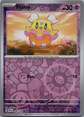 Flittle 100/198 C Scarlet & Violet Pokemon Reverse Holo Near Mint
