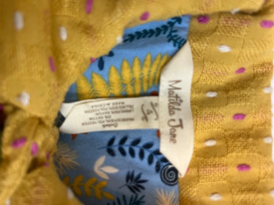 Chaqueta Matilda Jane Make Believe Easy Going Otoño Talla 4 Amarilla Foto 2 de 4