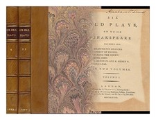 WARNER, WILLIAM (1558? -1609) [TRANS NICHOLS, JOHN (1745-1826). STEEVENS, GE