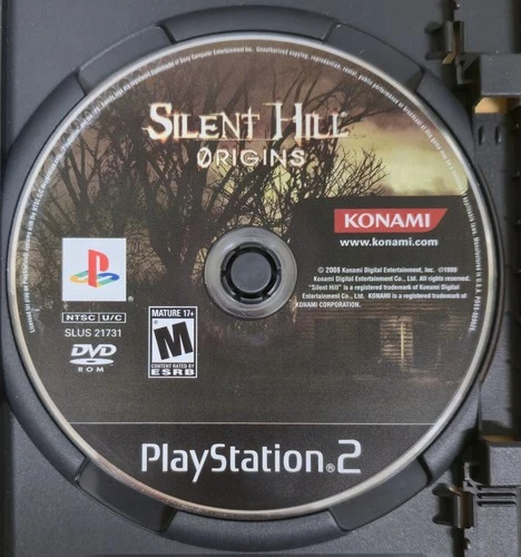 Silent Hill Origins (Sony PlayStation 2, 2008) PS2 DISC ONLY Black Label Tested