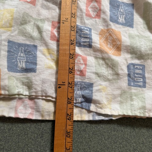 Coca Cola Lucky Brand Button Up Shirt Men's Short Sleeve Patterned XXL/U5RACK - Picture 6 of 6