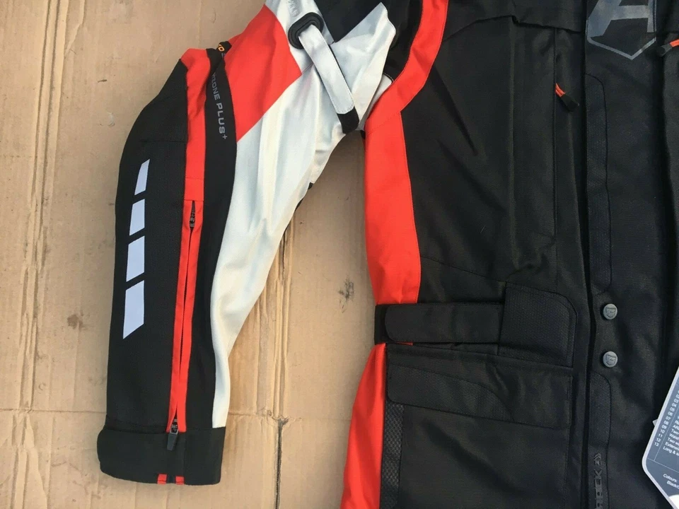 Akito Track Mens Touring Textile Waterproof Motorcycle Jacket UK 42" Chest (LB2) - Image 2 of 4