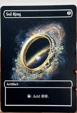 Sol Ring Proxy Card with Custom designed art