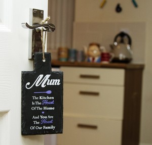 Mum Slate Kitchen Sign For Mother S Day Gifts 5036394506243 Ebay Image Is Loading Mum Slate Kitchen Sign For Mother 039 S
