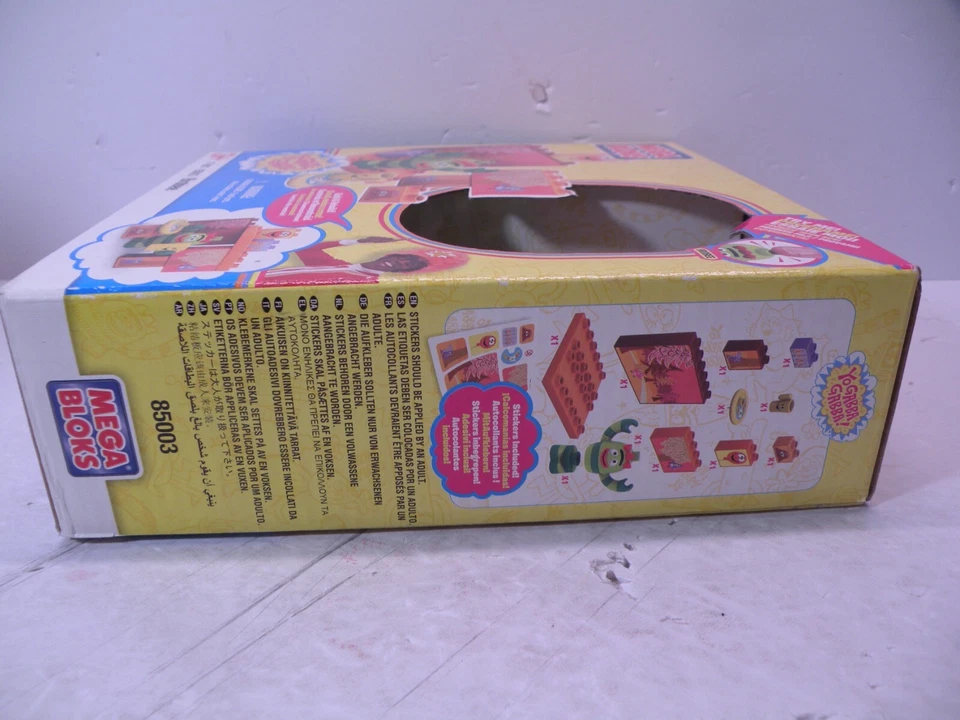 Brobee Mega Bloks Yo Gabba Gabba! 玩具套件 85003 罕见 全新未拆封 盒装 — 第 4/4 张图片