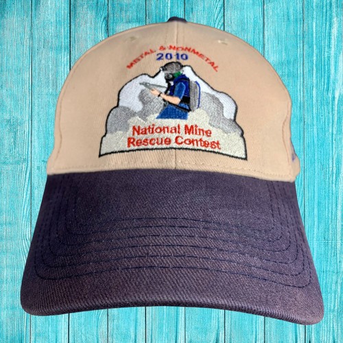 2010 National Mine Rescue Contest Metal & Nonmetal Baseball Cap Hat Strapback
