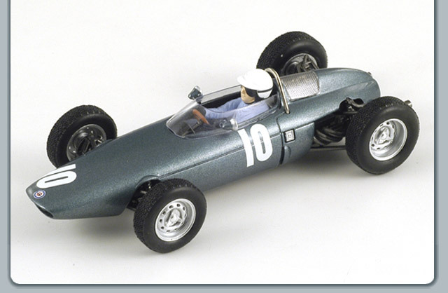 Voiture Miniature BRM P57 Richie Ginther GP France 1962 Spark 1/43