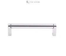 Top Knobs Pennington 5" C to C Handle Cabinet Pull | Polished Chrome | M2091