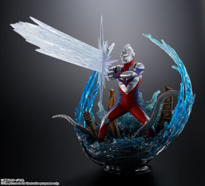 Ultraman Tiga Multi Type Figuarts Zero PVC Figur Statue BANDAI
