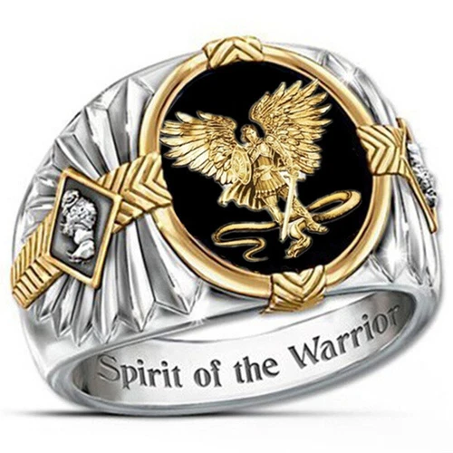 Men Fashion Viking Rings Punk Stainless Steel Ring Party Jewelry Gifts Size 6-13 - Picture 16 of 41