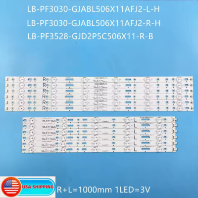 LED Strip For Sharp 50'' TV LC-50LB370U 500TT65 500TT66 LC-50LB261U LC-50LB371U