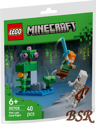 LEGO  Polybag: Minecraft 30705 Showdown in der Üppigen Höhle ! NEU & OVP !