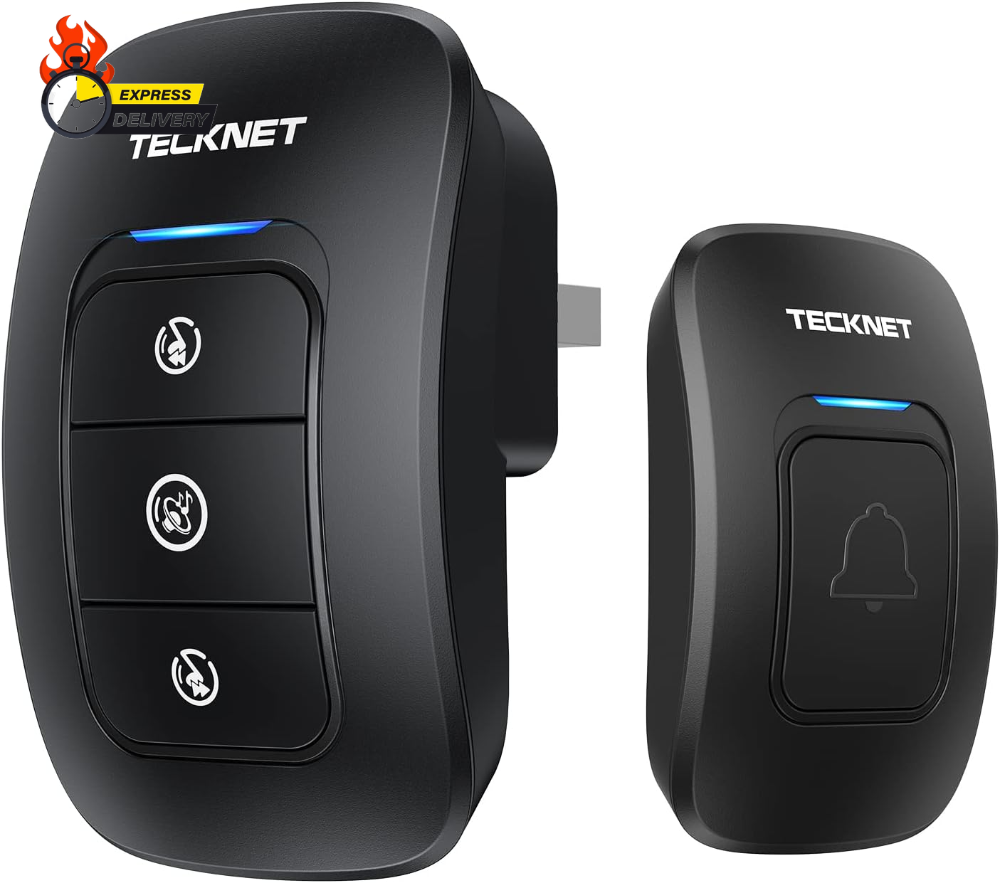 Wireless Doorbell,Classroom Doorbells,Easy Installation,Adjustable Volume,1300Ft-image