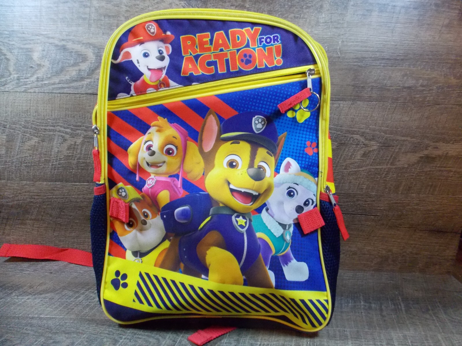 Paw Patrol Ready for Action 16'' Backpack: Chase, Skye, Rubble, Marshal, Everest