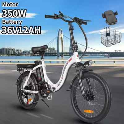 20 Zoll Klappbar Elektrofahrrad Samebike CY20 350W E-Bike 12AH Fatbike 32KM/H