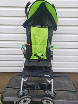 kolcraft cloud umbrella stroller folded